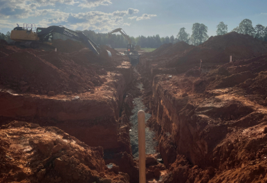 Sewer Main Installation